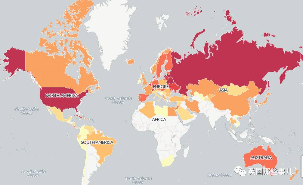17张奇怪的地图讲述这个世界....看完瞬间涨知识